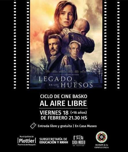 VIERNES DE CINE GRATUITO EN “CASA MUSEO DR PLOTTIER”