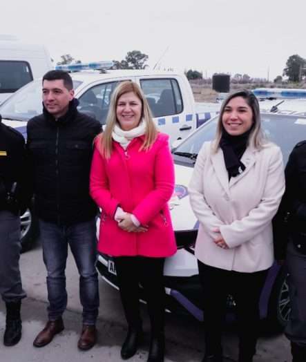 MÁS MÓVILES POLICIALES PARA LA CIUDAD