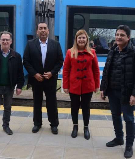EL PRESIDENTE DE TRENES ARGENTINOS VISITÓ LA CIUDAD