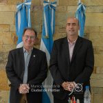 Bertolini recibió a Jorge Jamut para proyectar el desarrollo de Plottier