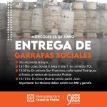 Cronograma de entrega de Garrafas Sociales