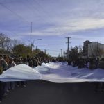 Secundarias de Plottier se unen en un “Banderazo”