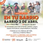 Llega el programa “En tu Barrio” al Barrio 2 de Abril de Plottier