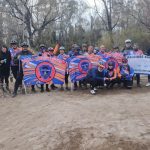 Ciclistas del Alto Valle culminaron recorrido en el Jardín Botánico de Plottier