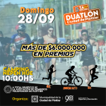DUATLÓN COPA CIUDAD PLOTTIER 2025: El dinero recaudado será destinado al cuerpo de bomberos de Plottier