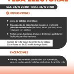 Elecciones: Veda Electoral