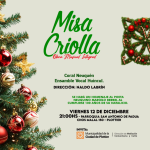 "Misa criolla" y un homenaje a Marcelo Berbel