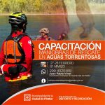 Plottier profesionaliza la seguridad acuática en rescate en ríos