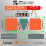 Cortes de tránsito por el aniversario de Plottier