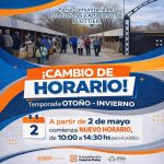 Actualizan el horario de la feria de productores y artesanos