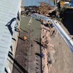 Avanzan las obras en el gimnasio municipal