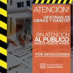 La Secretaría de Obras y Hábitat suspende la atención al público por refacciones