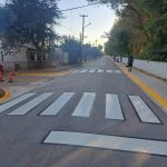 Refuerzo de seguridad vial con nuevas intervenciones en calle Mosconi
