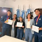 Malena Resa recibió a los medallistas sudamericanos de Plottier y anunció un fondo de apoyo para deportistas